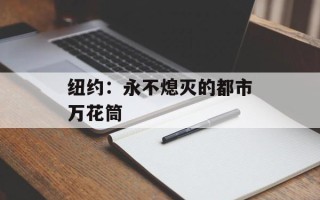 纽约：永不熄灭的都市万花筒