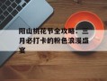 阳山桃花节全攻略：三月必打卡的粉色浪漫盛宴