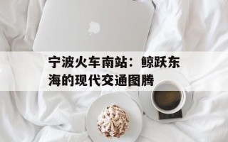 宁波火车南站：鲸跃东海的现代交通图腾