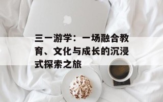 三一游学：一场融合教育、文化与成长的沉浸式探索之旅