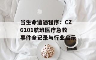 当生命遭遇程序：CZ6101航班医疗急救事件全记录与行业启示