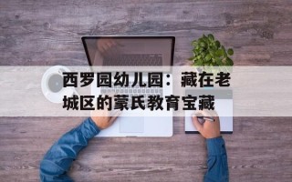 西罗园幼儿园：藏在老城区的蒙氏教育宝藏