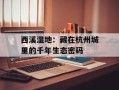 西溪湿地：藏在杭州城里的千年生态密码