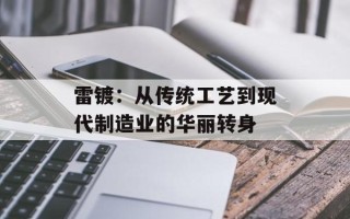 雷镀：从传统工艺到现代制造业的华丽转身
