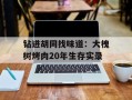 钻进胡同找味道：大槐树烤肉20年生存实录