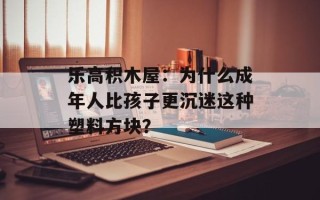 乐高积木屋：为什么成年人比孩子更沉迷这种塑料方块？