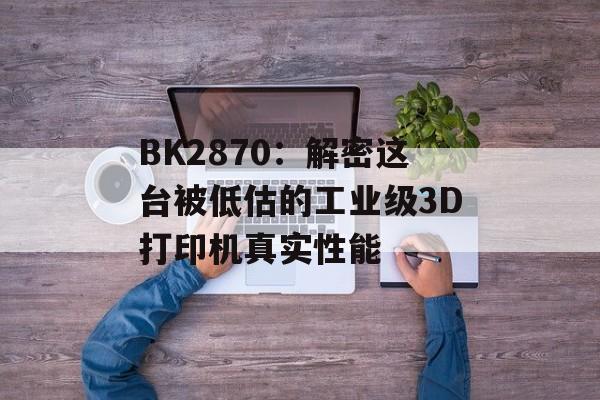 BK2870：解密这台被低估的工业级3D打印机真实性能-第1张图片-
